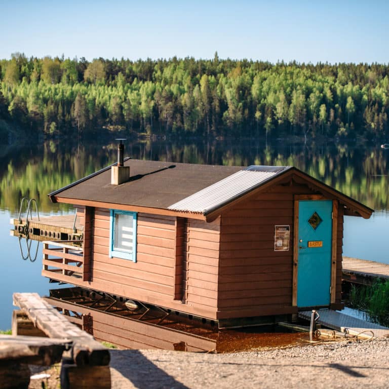 Bastuflotte, hyra bastu, Lida Friluftsgård