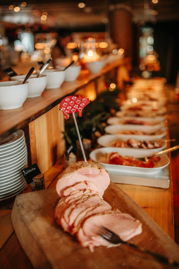 Julbord Lida Värdshus, Stockholm, julbordsbuffé, traditionellt julbord 