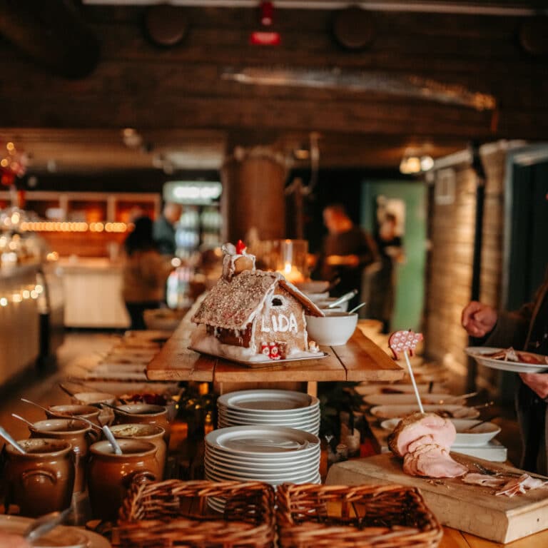Julbord Lida Värdshus, Stockholm, julbordsbuffé, traditionellt julbord