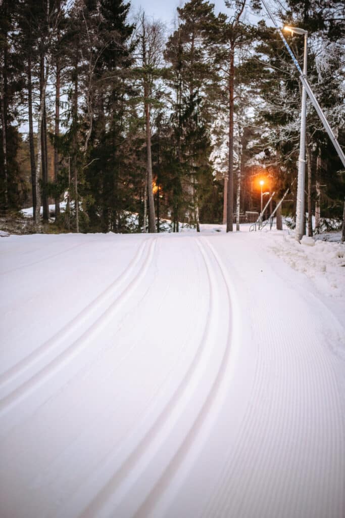 konstsnöspår stockholm, skidspår, längdskidor stockholm 