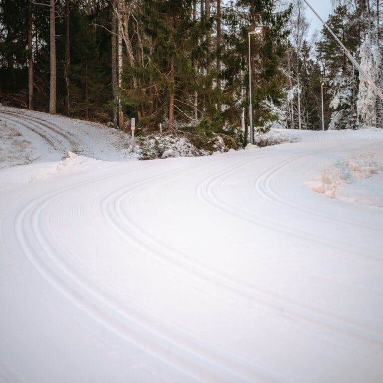 Skidspår stockholm, konstsnöspår