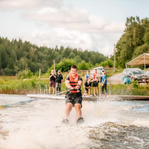 vattenskidor, vattenskidklubb lida
