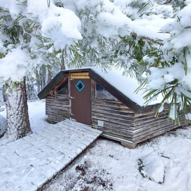 Vildmarksstugan, övernattning Stockholm, friluftsliv, sova ute